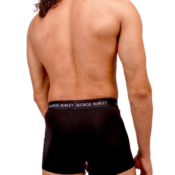 3Pack Boxers Black with Black (Bla/Yel/Red) view 5