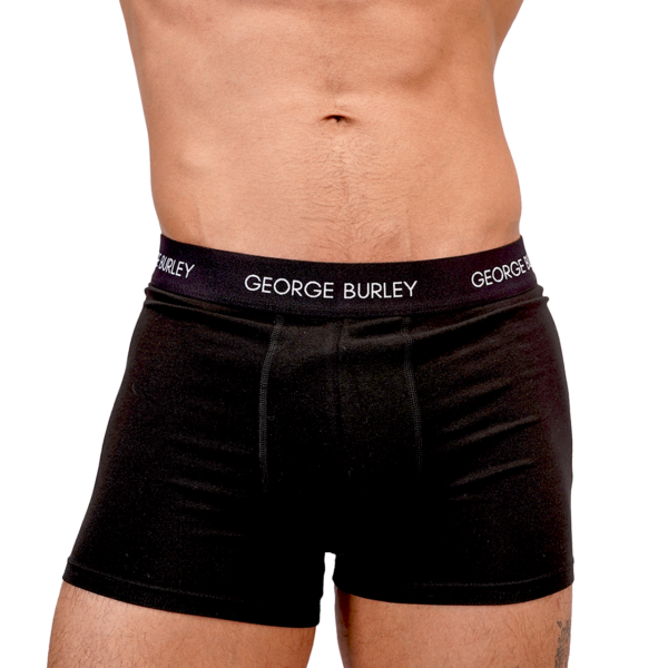 3Pack Boxers Black with Black (Bla/Yel/Red) view 3