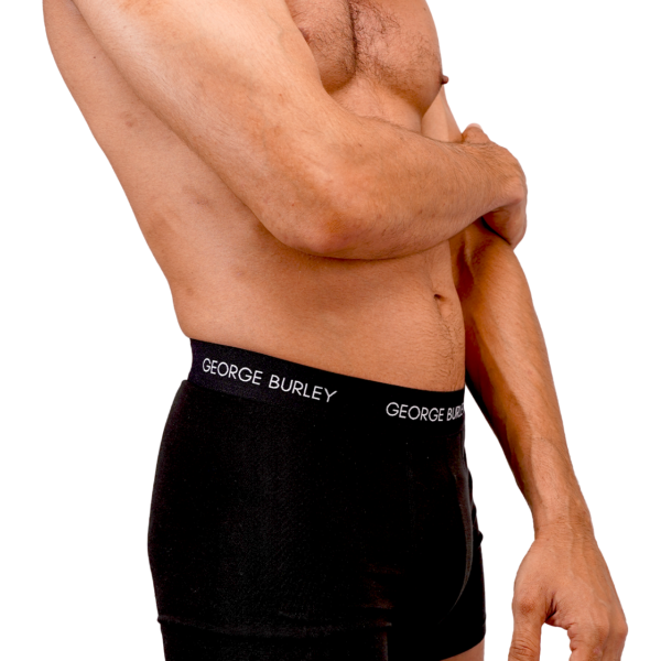 3Pack Boxers Black with Black (Bla/Yel/Red)
